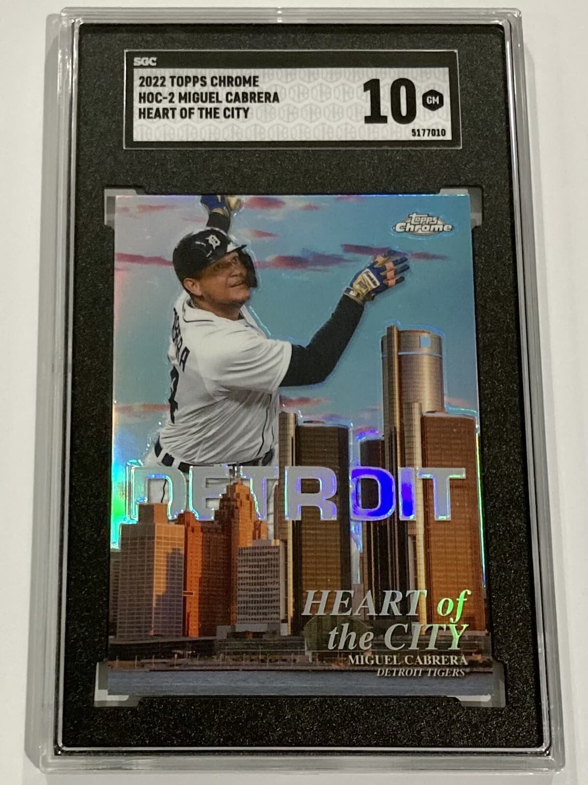Miguel Cabrera Heart 2022 Topps Chrome 2022 Topps Chrome