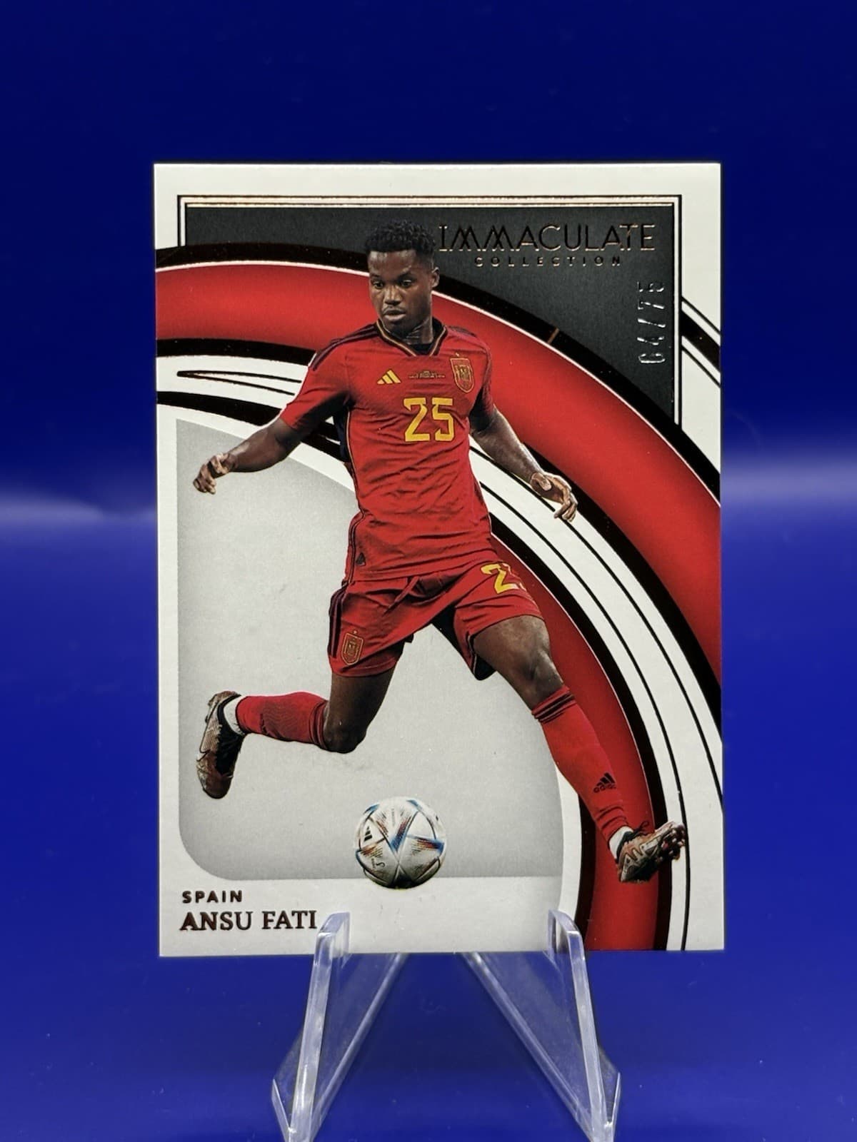 Soccer Ansu Fati 2022 Panini Immaculate