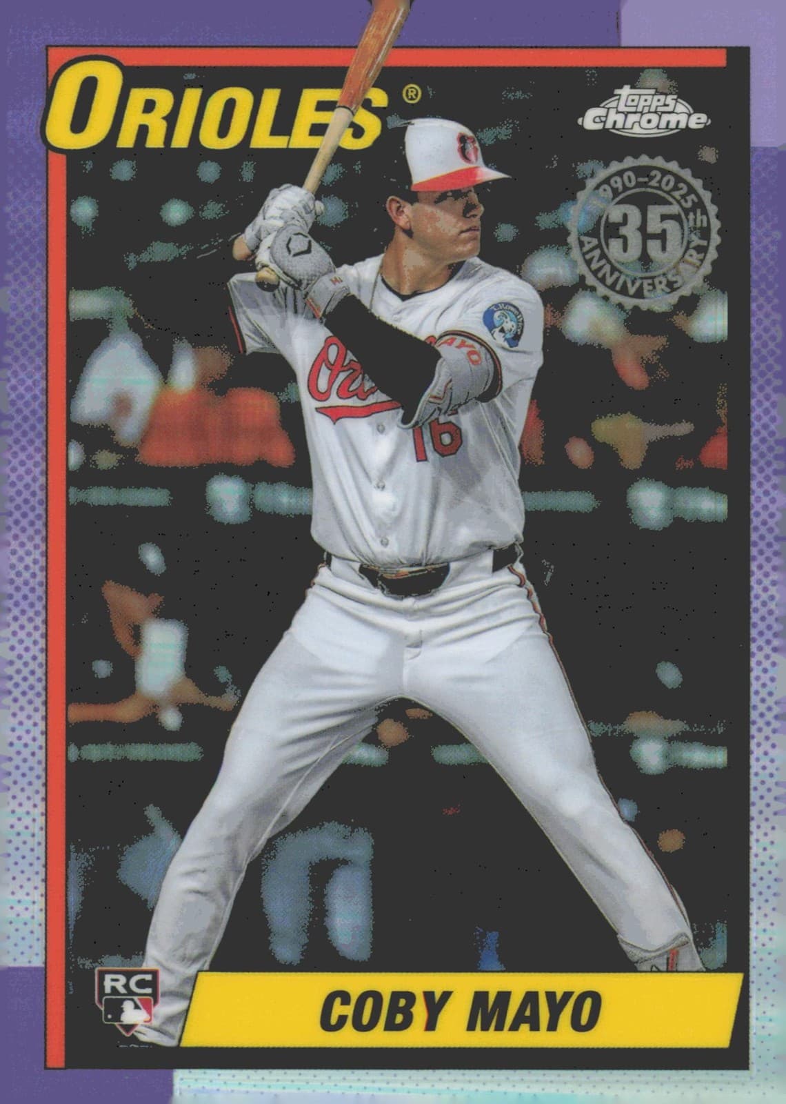Coby Mayo Topps 2025 Topps Chrome 2025 Topps Chrome