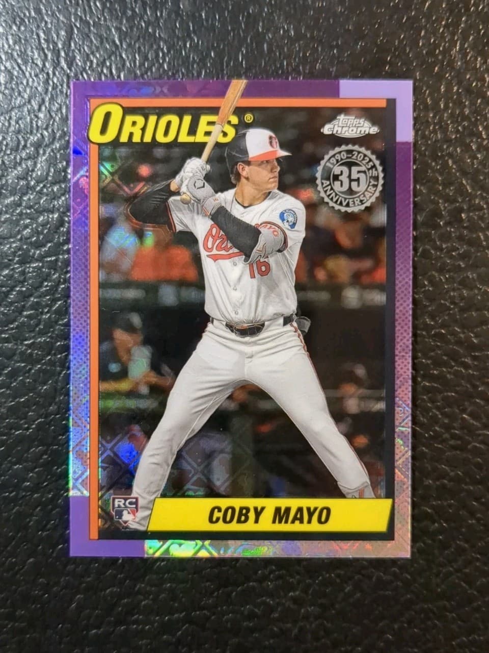 Fractor Coby Mayo 2025 Topps Chrome 2025 Topps Chrome