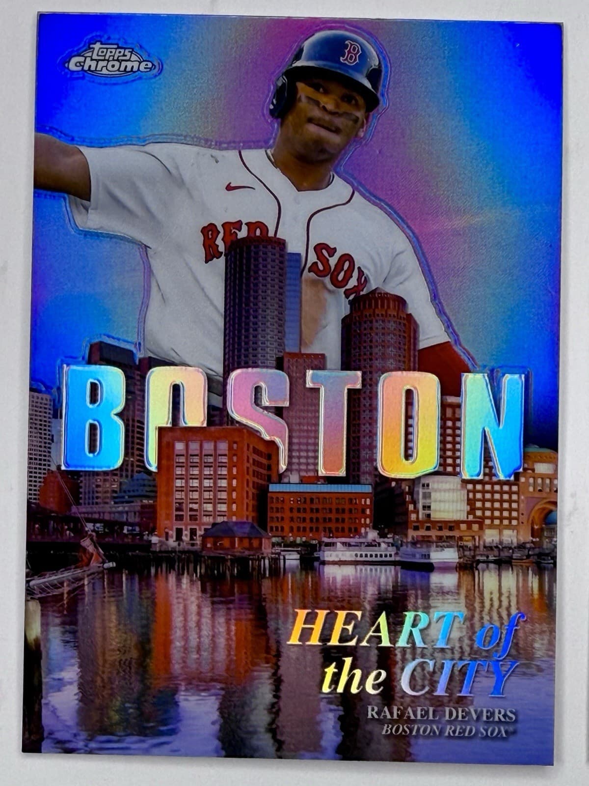Rafael Devers Red 2022 Topps Chrome 2022 Topps Chrome