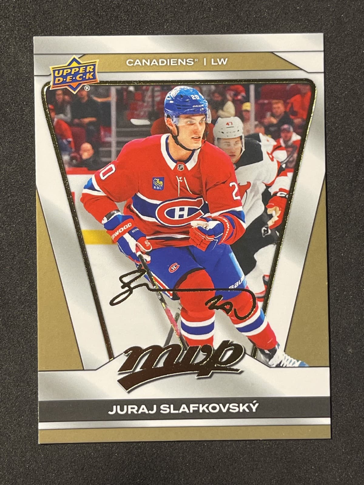Juraj Slafkovsky Gold 2025 Upper Deck 2025 Upper Deck