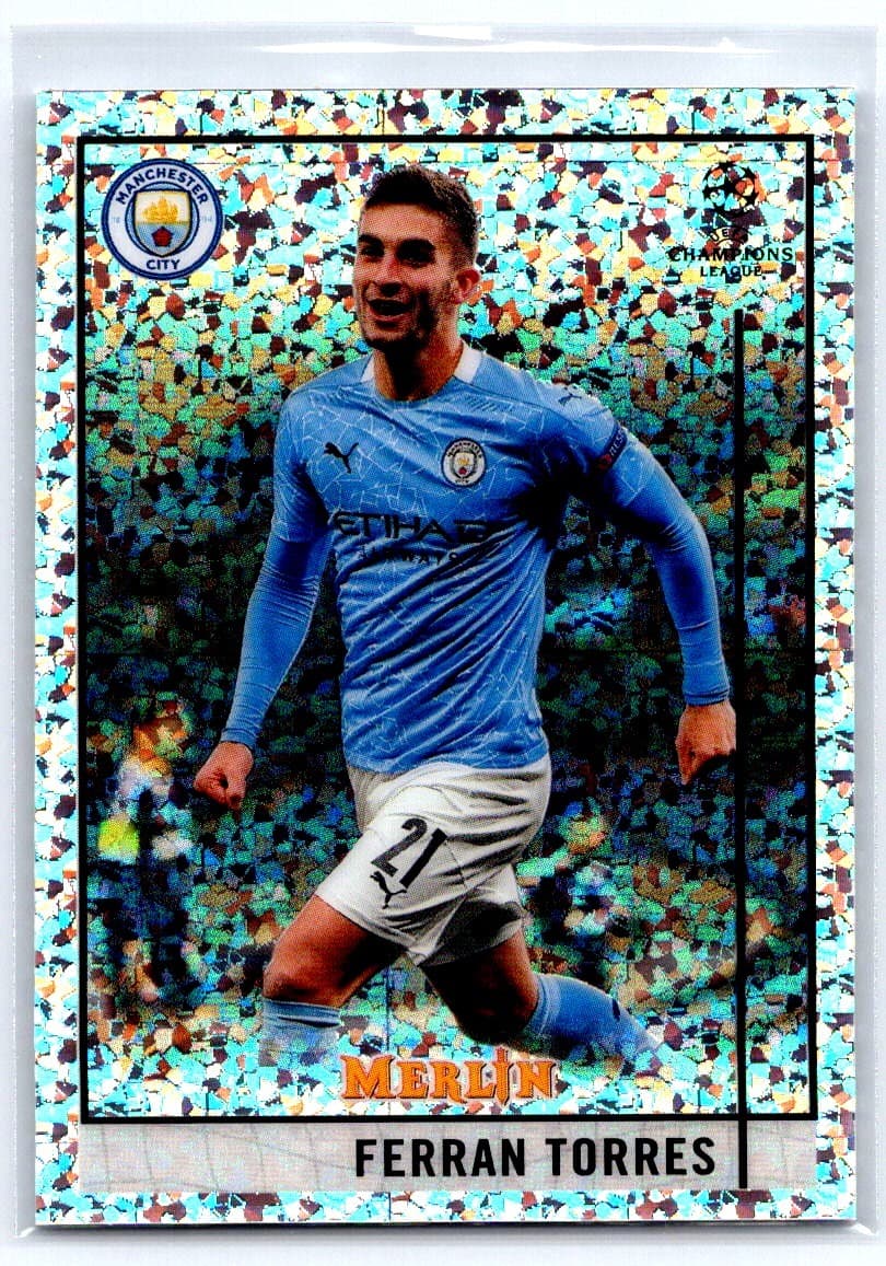 Ferran Torres 2020 Topps 2020 Topps refractor
