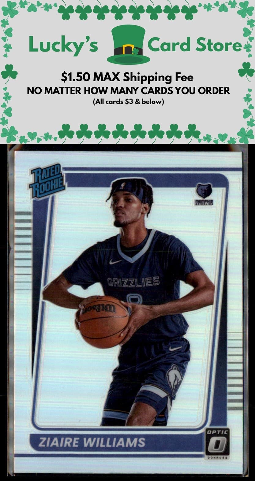 Ziaire Williams Silver 2021 Donruss Optic