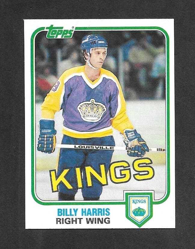 -82 HOCKEY , # 96 west , BILLY 1981 Topps 1981 Topps