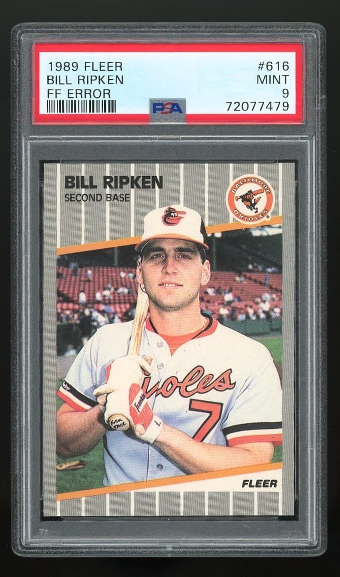 Billy Ripken 1989 fleer