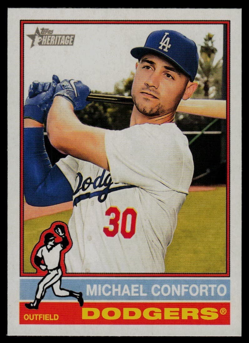 Michael Conforto Los 2025 Topps Heritage