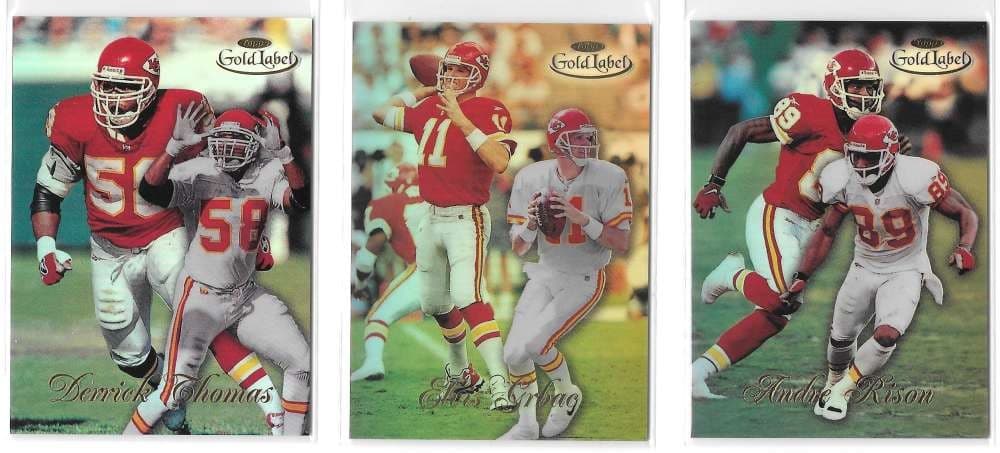 Gold Label Football 1998 Topps