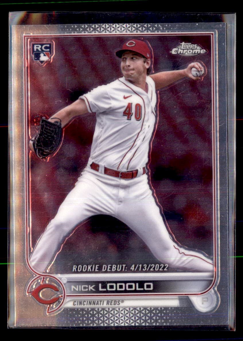 Nick Lodolo Reds 2022 Topps Chrome