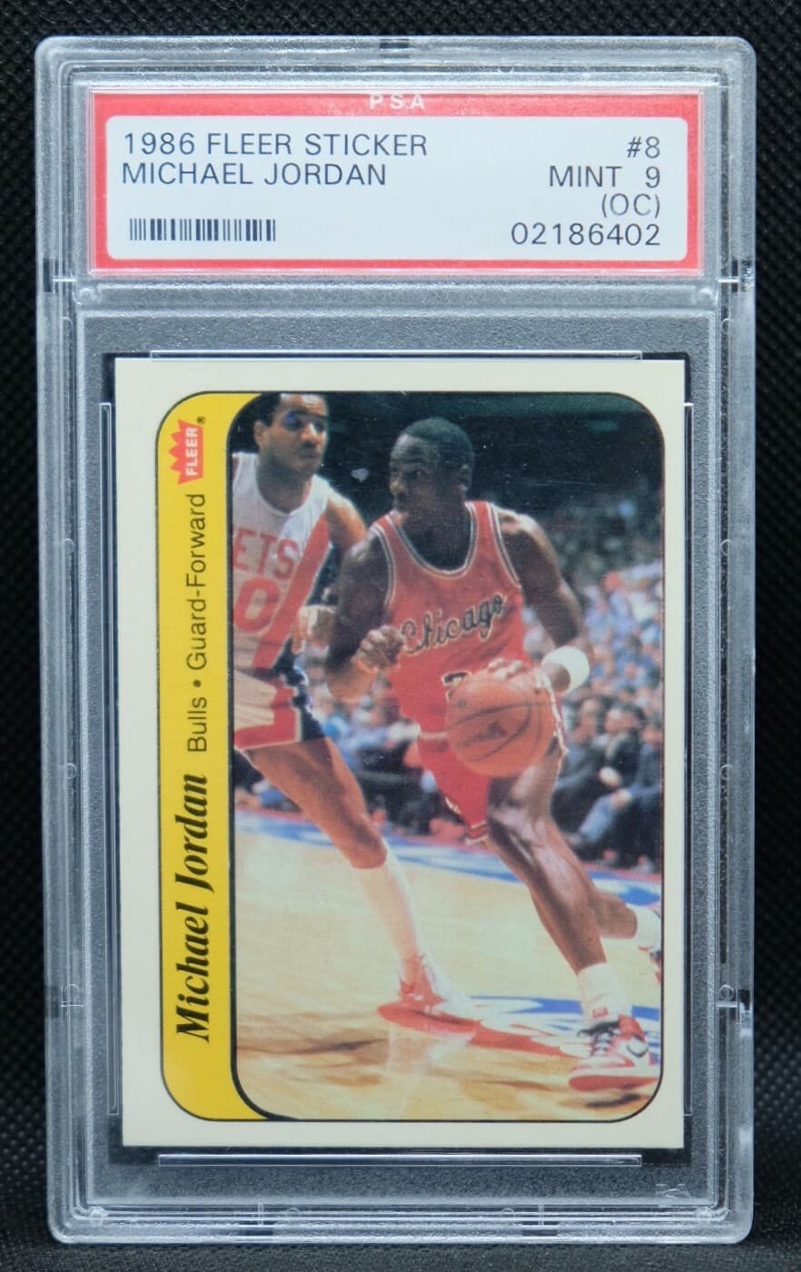 Michael Jordan 1986 Fleer