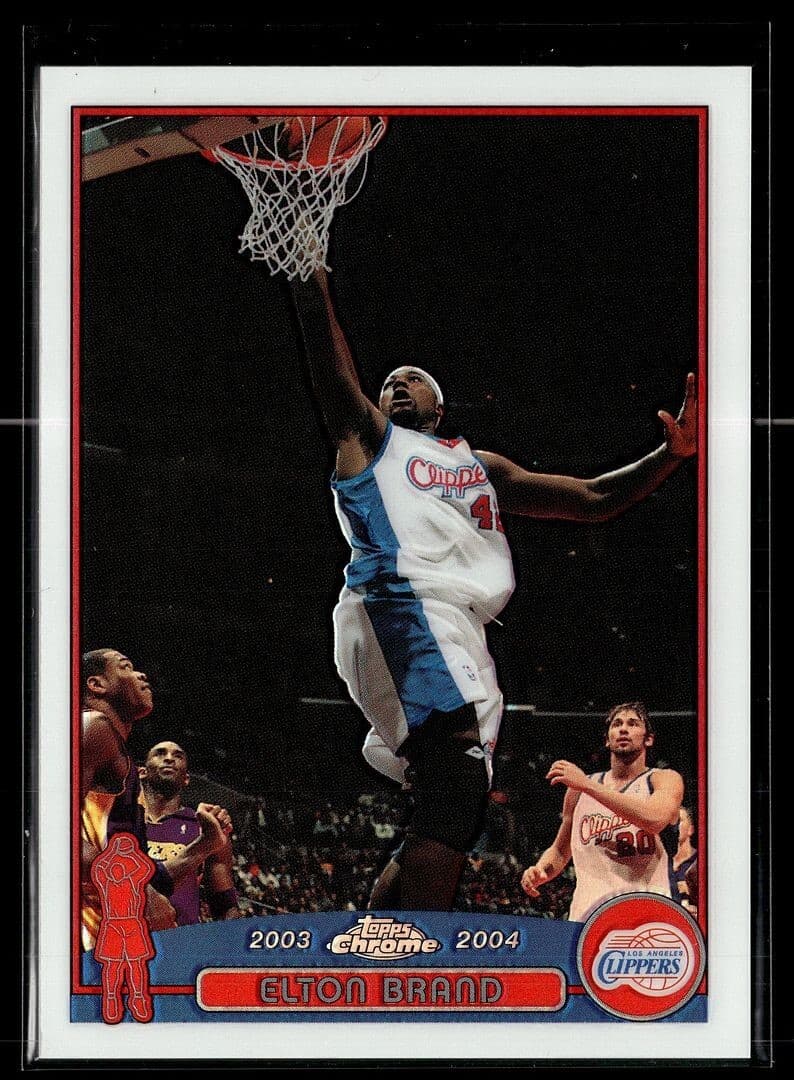 -04 ELTON BRAND CLIPPERS 2003 Topps Chrome 2003 Topps Chrome