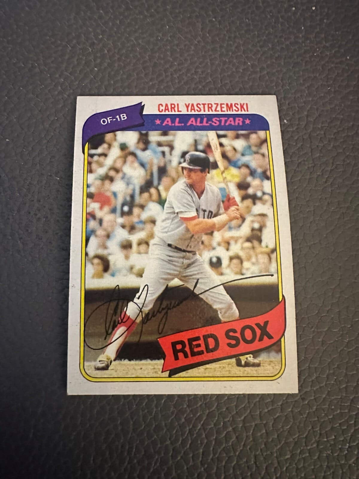Baseball Carl Yastrzemski 1980 Topps