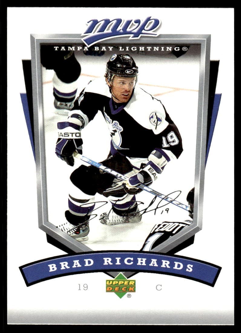 Brad Richards Tampa 2006 Upper Deck 2006 Upper Deck