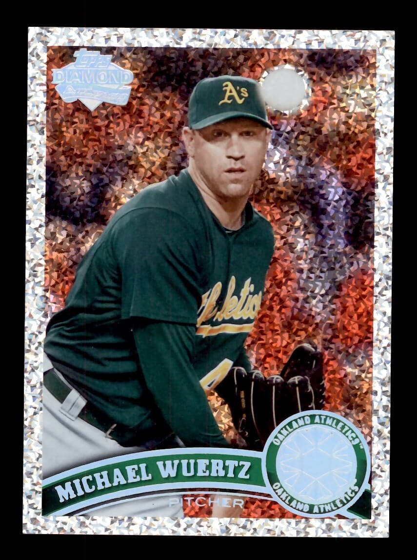 DIAMOND ANNIVERSARY MICHAEL WU 2011 Topps Update 2011 Topps Update