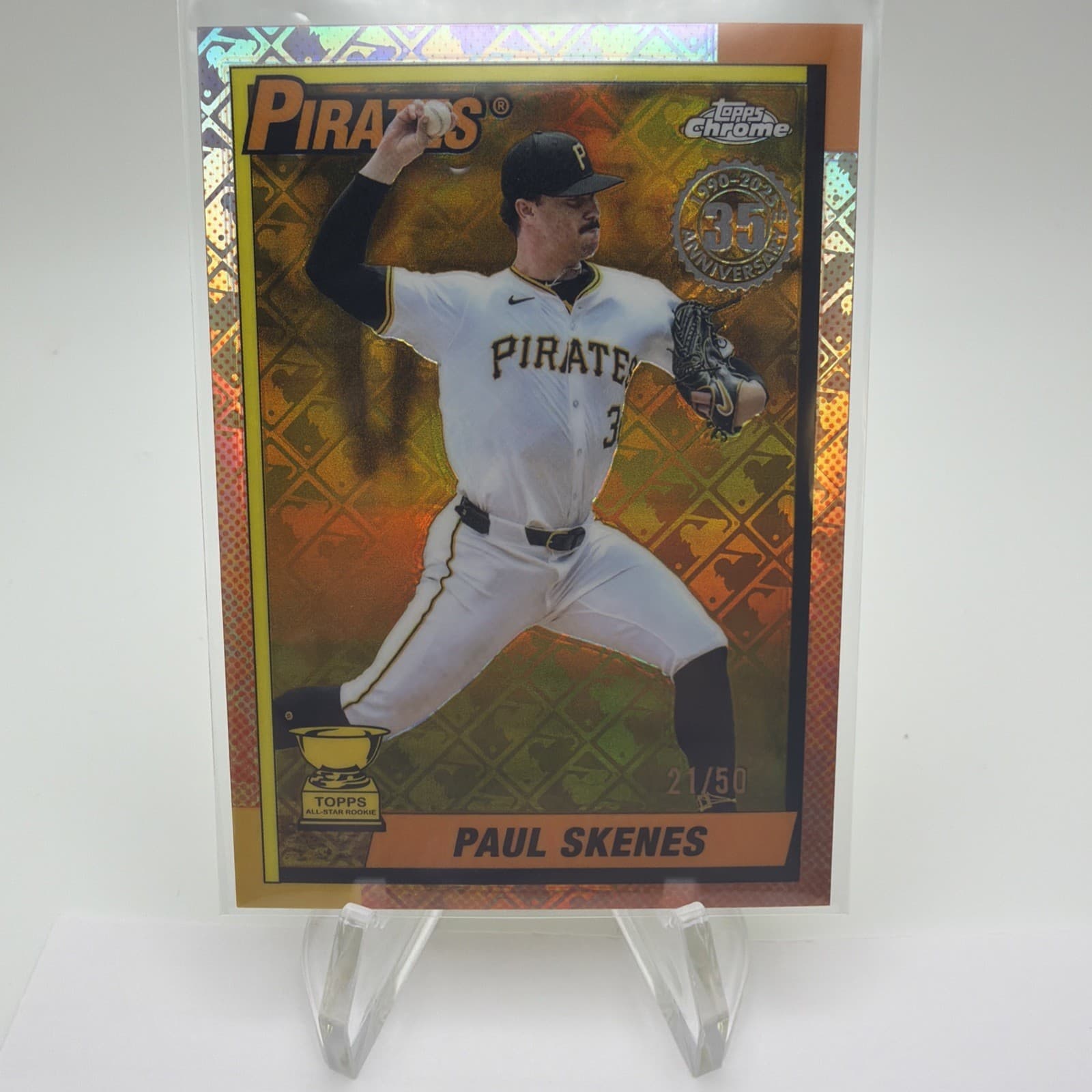 Logofractor PAUL SKENES -13 Ba 2025 Topps Chrome 2025 Topps Chrome