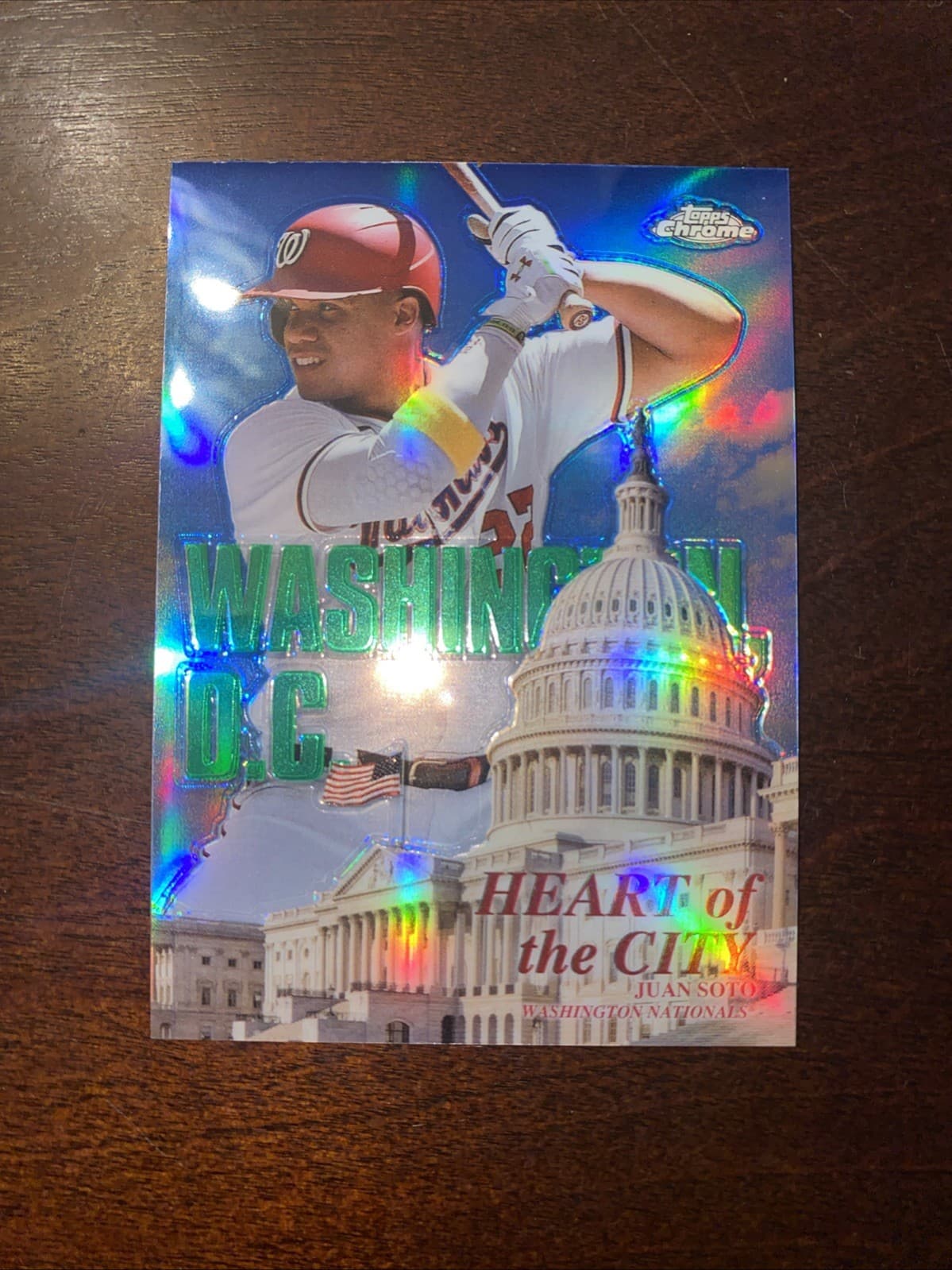 Juan Soto Heart 2022 Topps Chrome 2022 Topps Chrome