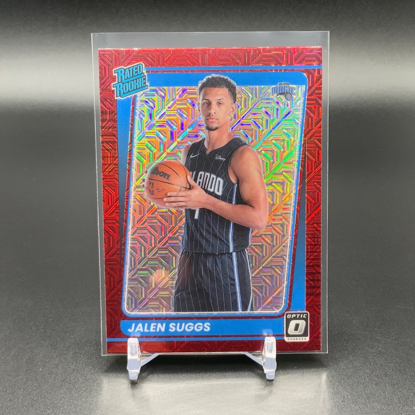 Rated Jalen Suggs 2021 Donruss Optic 2021 Donruss Optic red