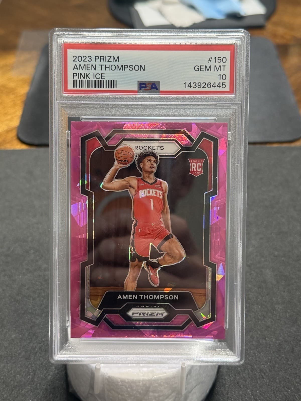 Amen Thompson Pink 2023 Panini Prizm 2023 Panini Prizm