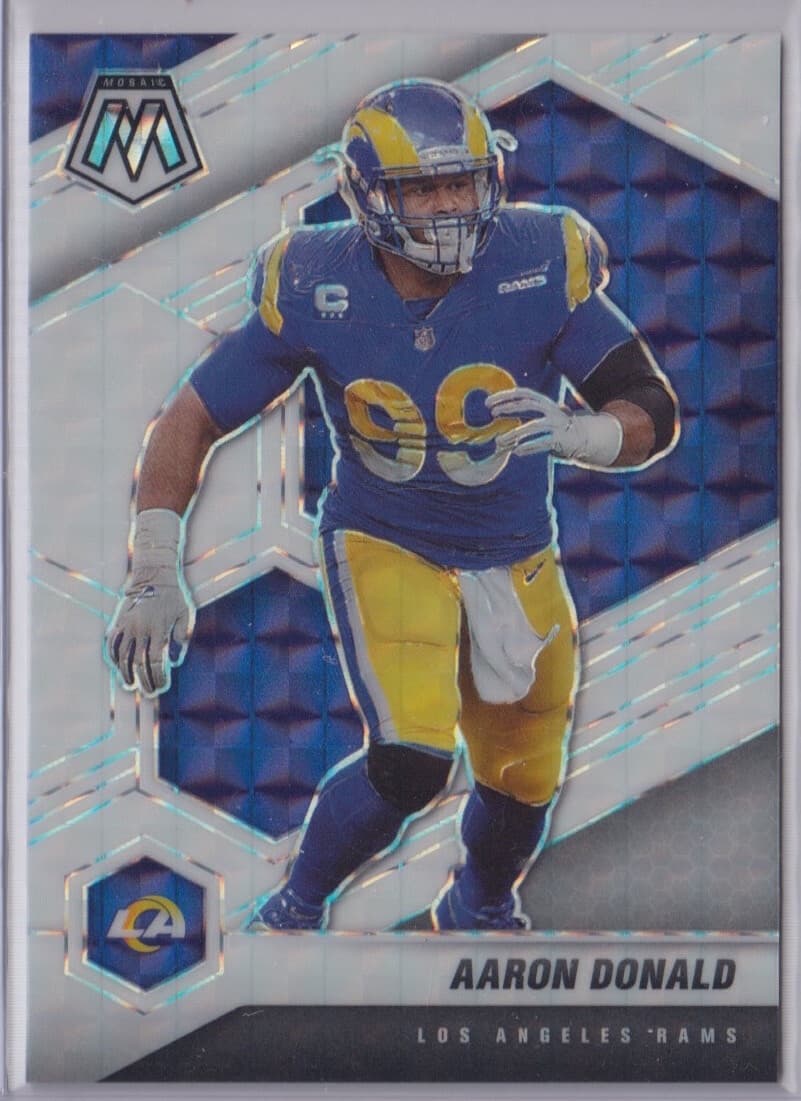 Aaron Donald 2021 panini Panini Mosaic