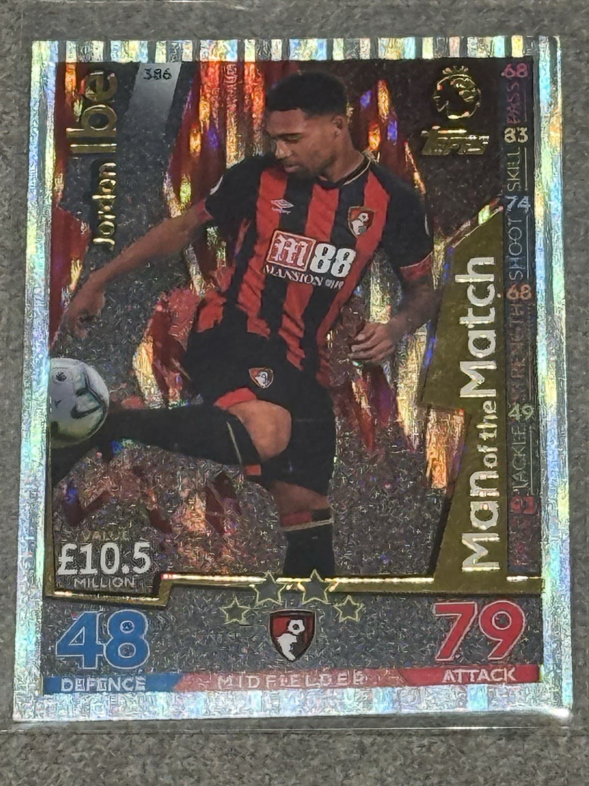 -19 PREMIER LEAGUE MATCH ATTAX 2018 Topps 2018 Topps
