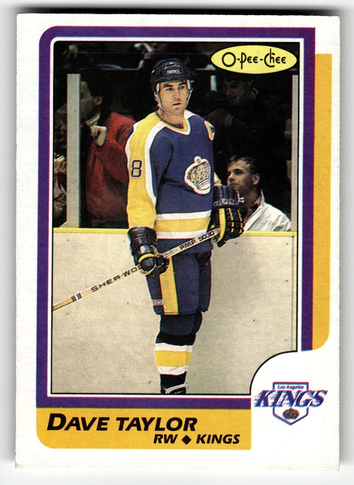 Dave Taylor 1986 topps O-Pee-Chee
