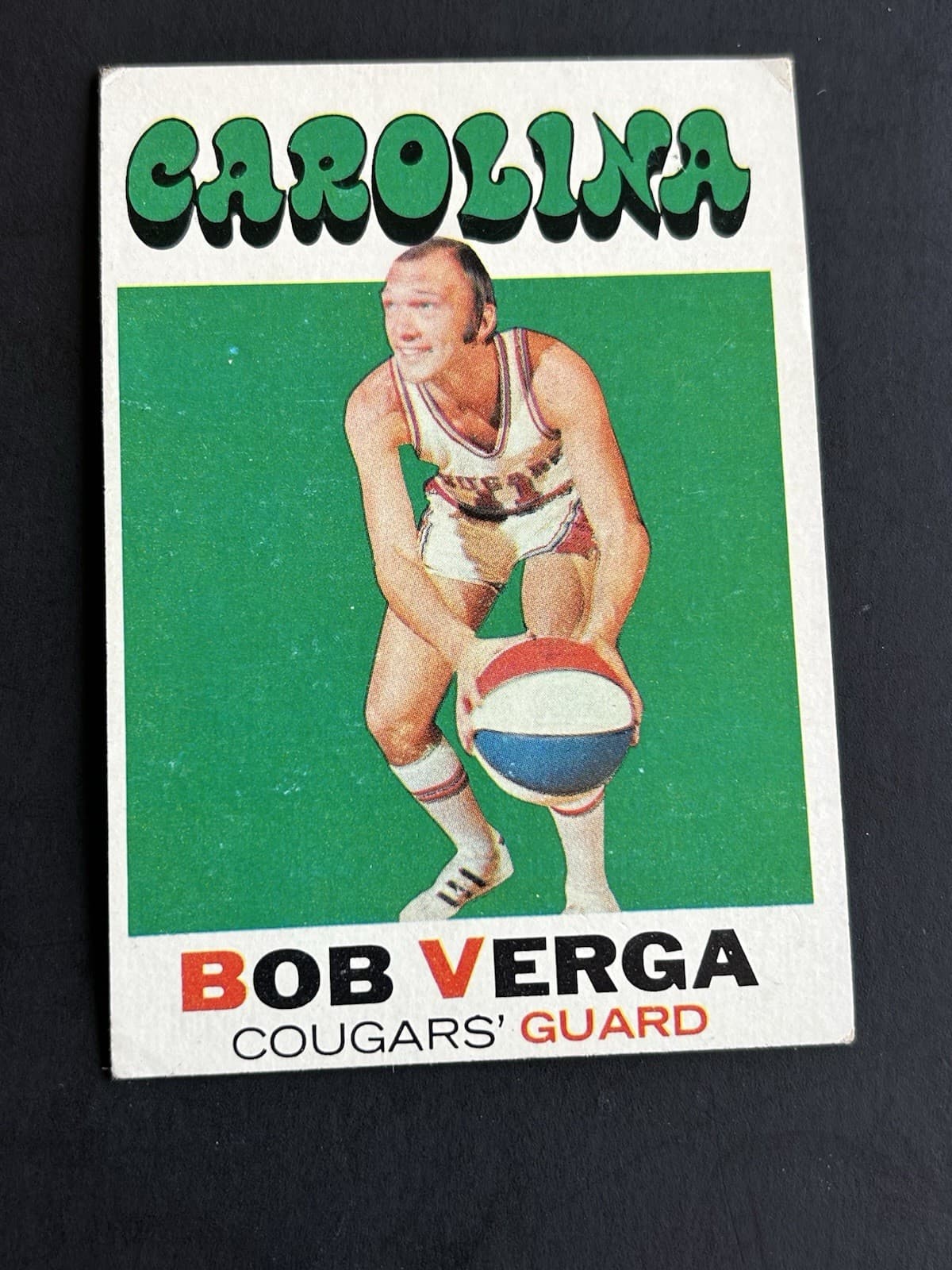 Basketball Bob Verga 1971 Topps 1971 Topps
