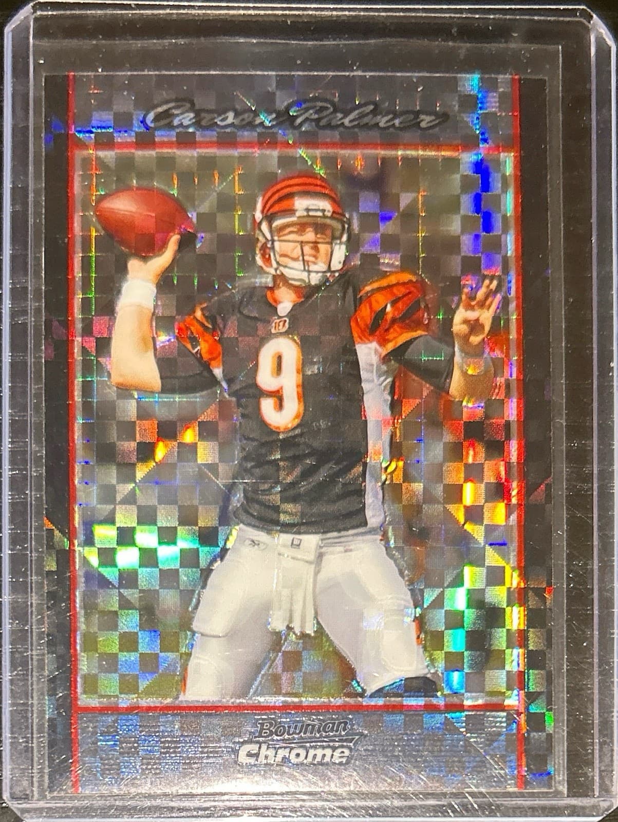 Carson Palmer 2007 Bowman Chrome 2007 Bowman Chrome xfractor