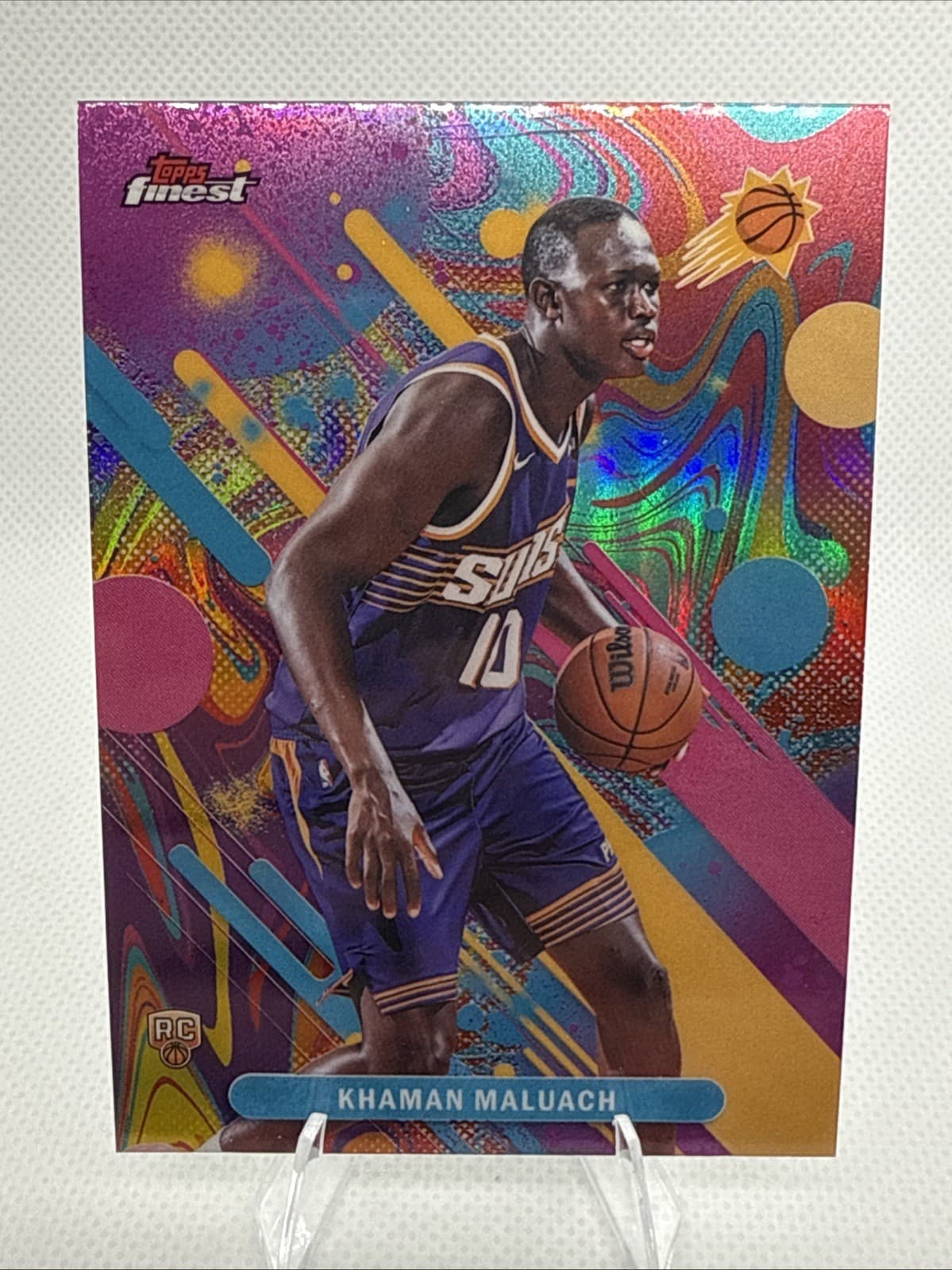 KHAMAN MALUACH -26 BASKETBALL 2025 Topps Finest