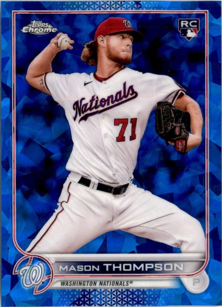 Mason Thompson Sapphire 2022 Topps Chrome 2022 Topps Chrome