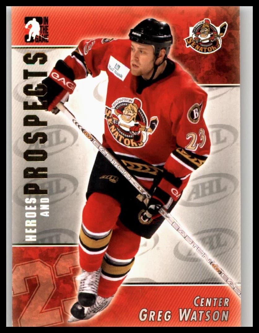 Prospects Greg Watson 2004 In The Game 2004 In The Game