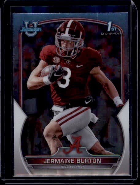 University Jermaine Burton 2022 Bowman Chrome 2022 Bowman Chrome