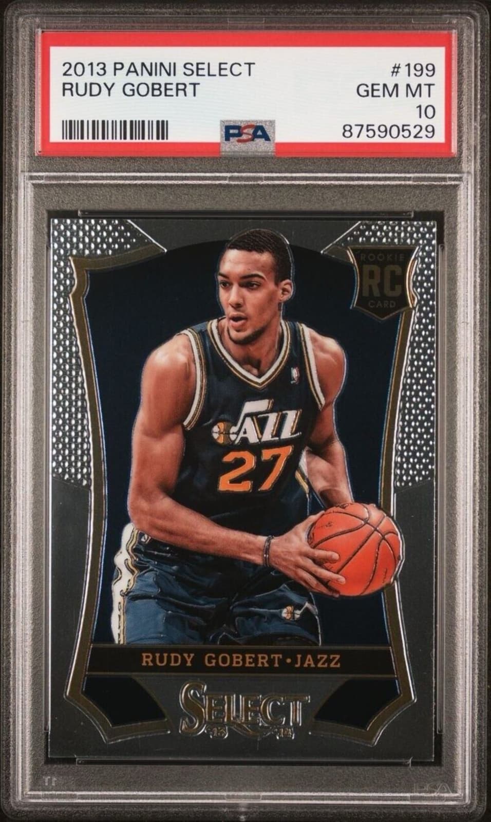 Rudy Gobert Basketball 2013 Panini Select