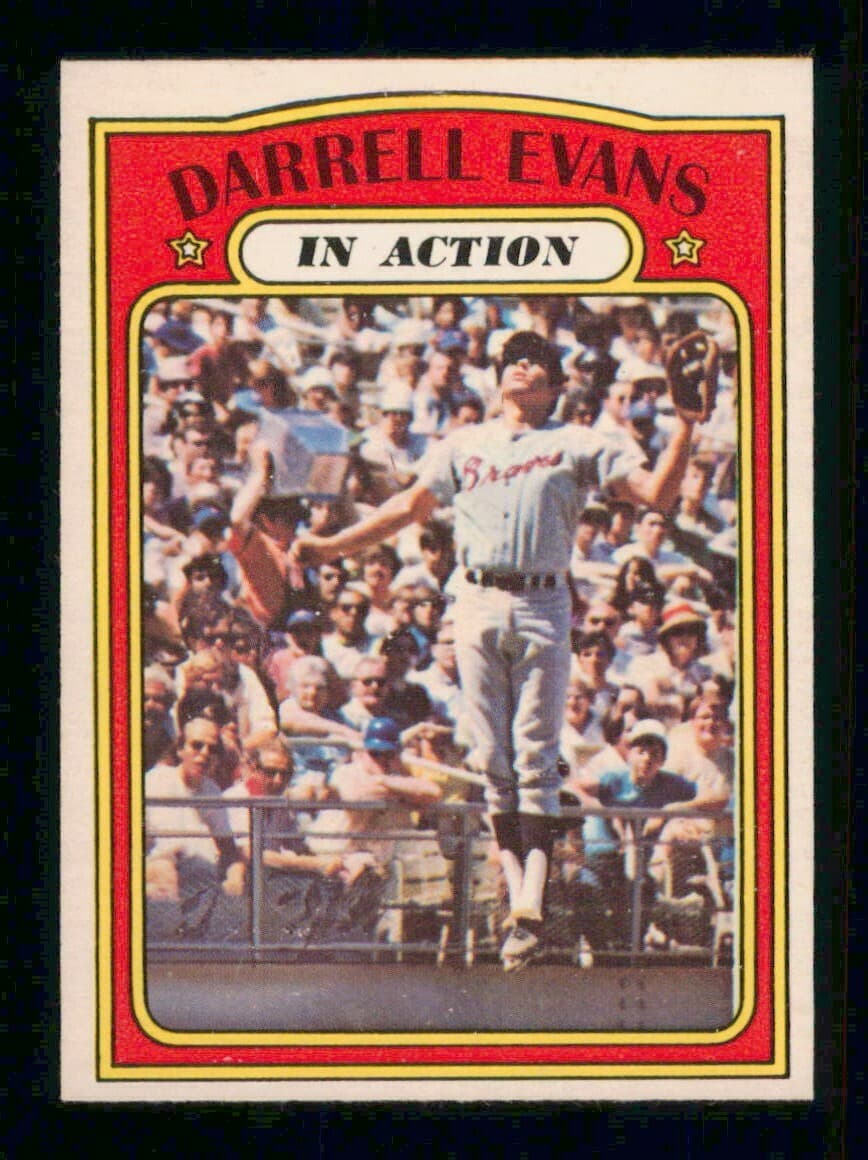 OPC BASEBALL # 172 DARRELL EVA 1972 O-Pee-Chee 1972 O-Pee-Chee