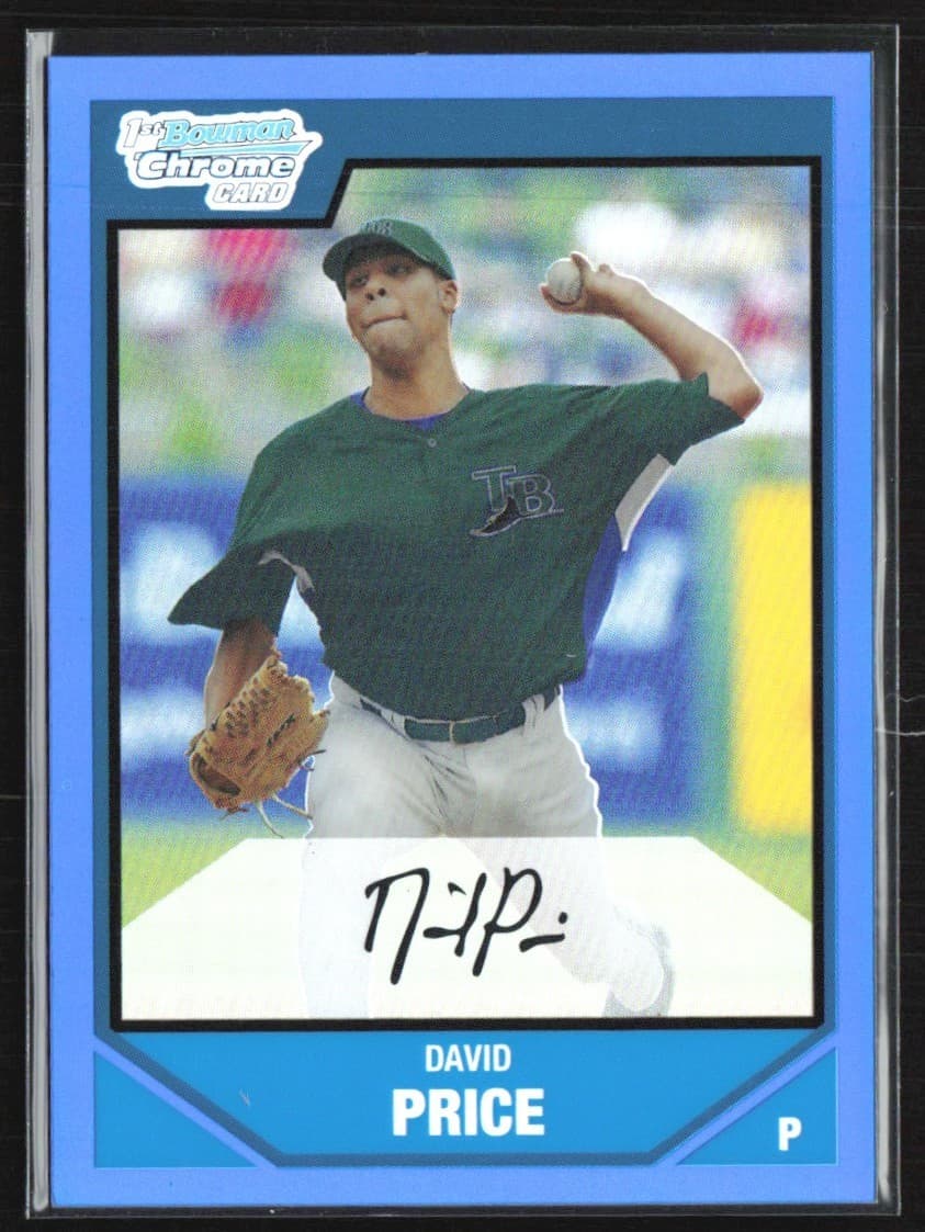 David Price Blue 2007 Bowman Chrome 2007 Bowman Chrome
