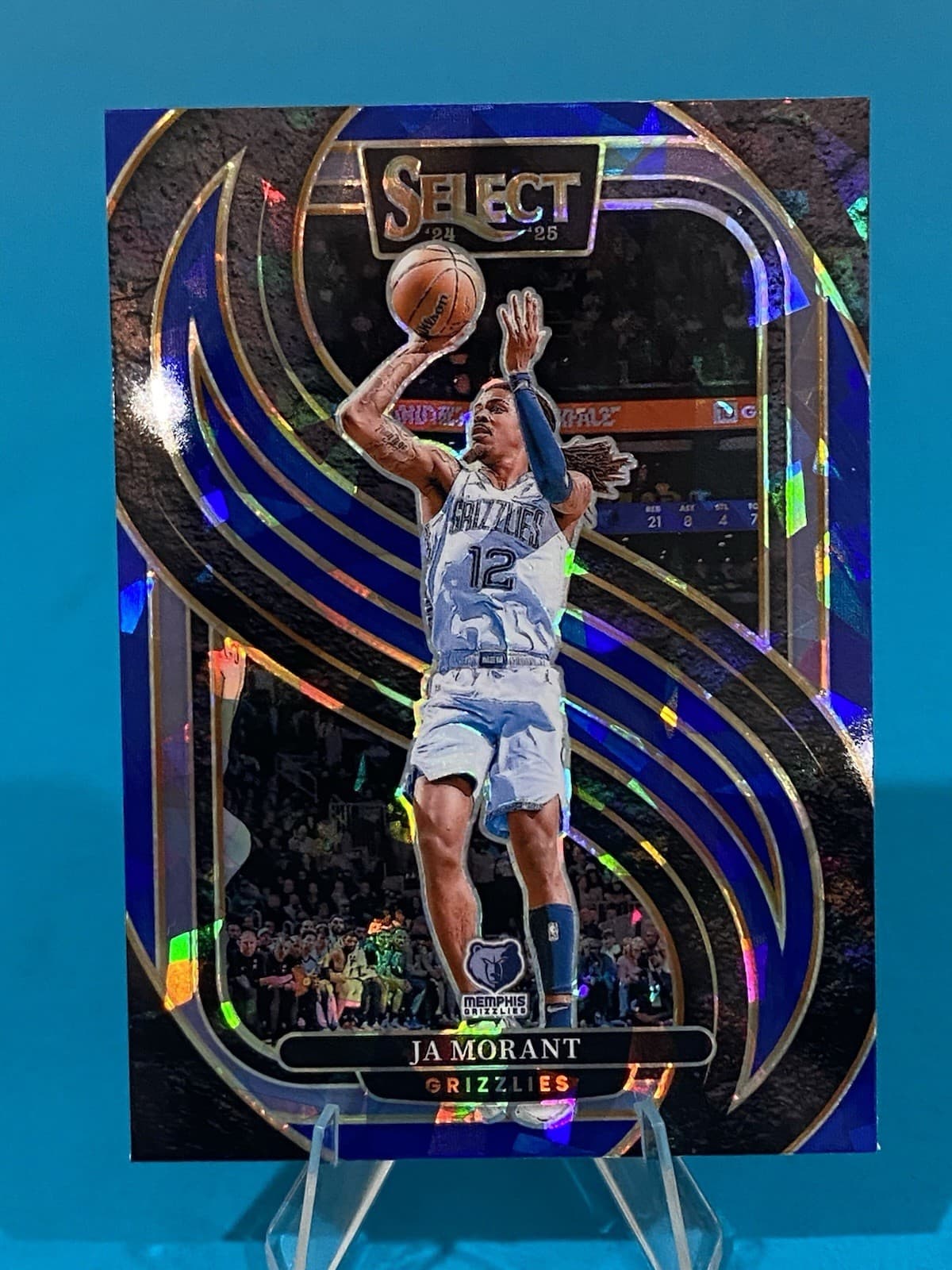 Blue Cracked Ice 2024 Panini Select