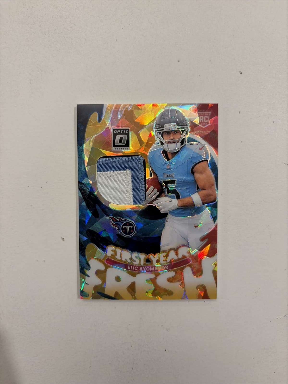 Elic Ayomanor First 2025 Donruss Optic