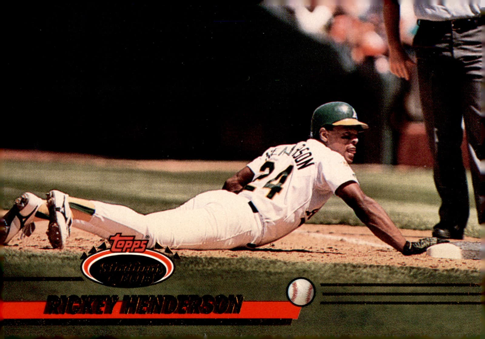 Rickey Henderson 1993 Topps Stadium Club 1993 Topps Stadium Club