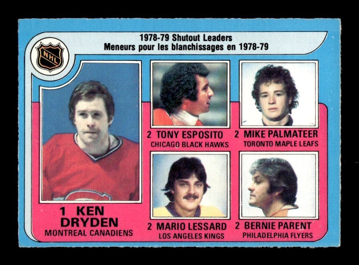 Dryden Esposito Palmateer 1979 O-Pee-Chee