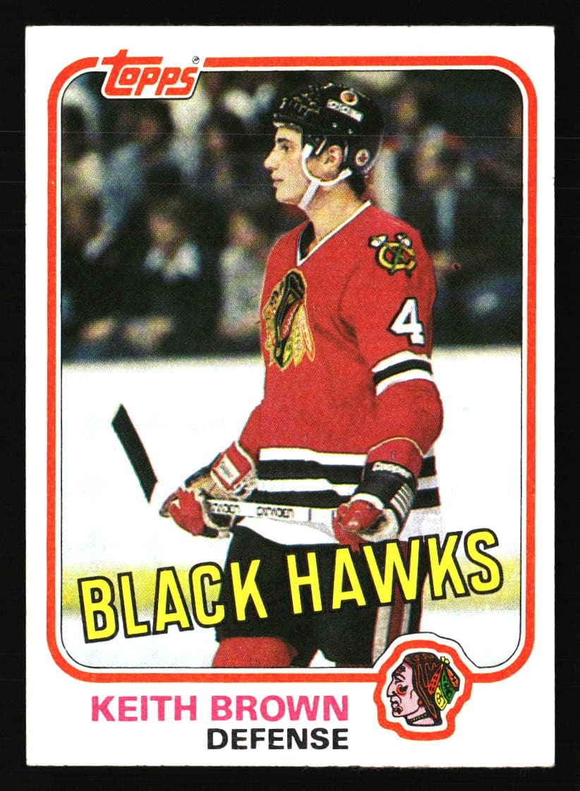 Keith Brown 1981 Topps 1981 Topps