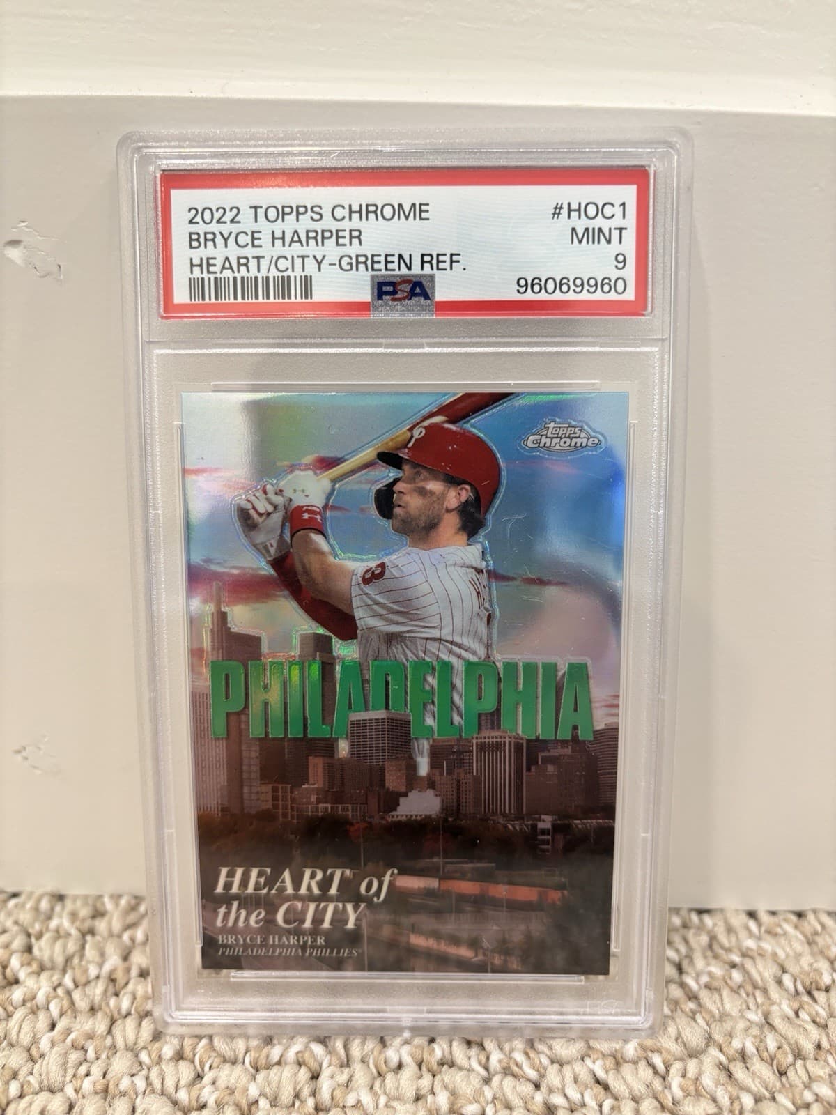 Topps Bryce Harper 2022 Topps Chrome 2022 Topps Chrome