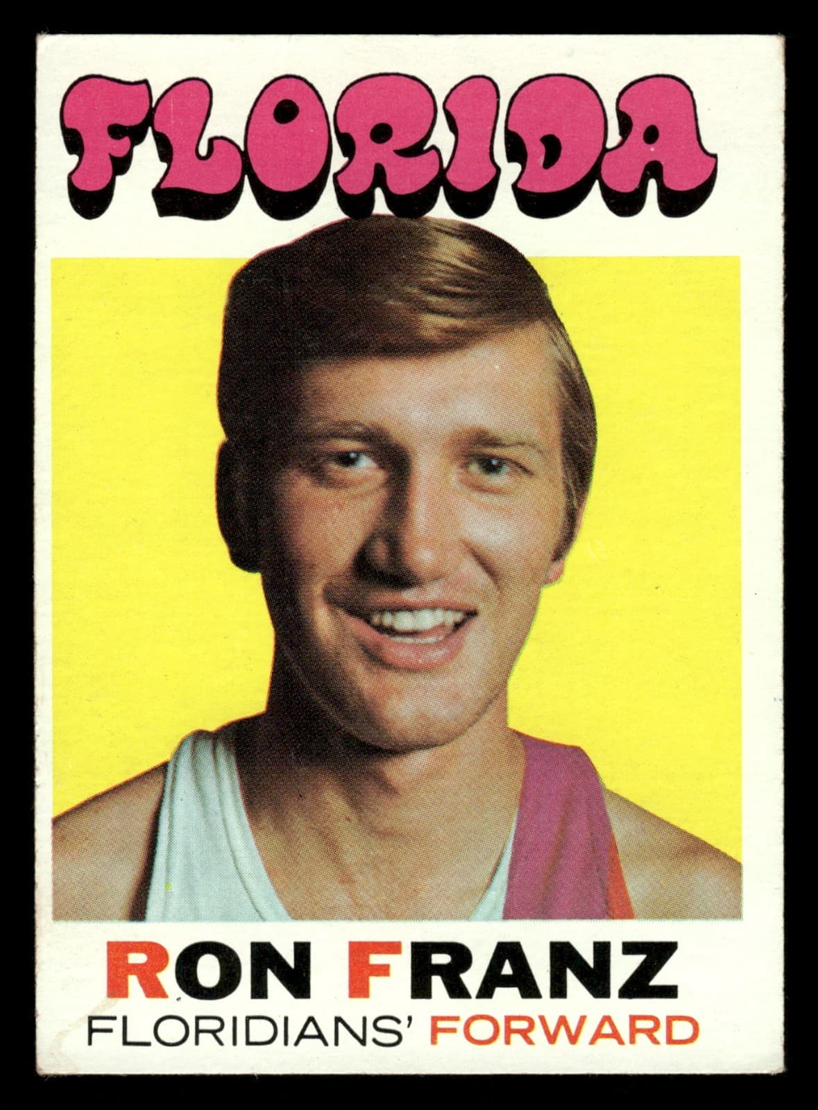 Basketball Ronald Franz 1971 Topps 1971 Topps
