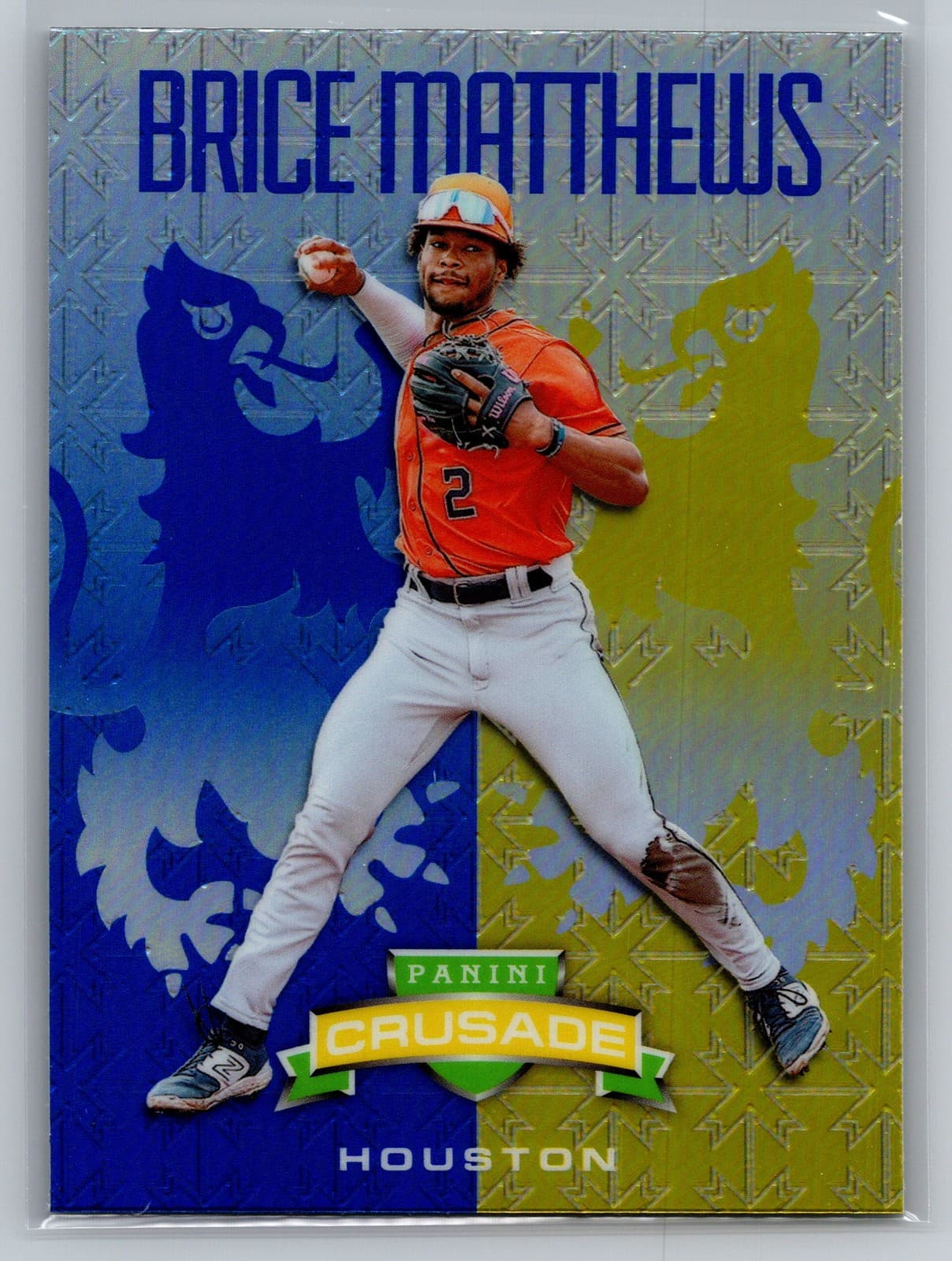 Crusade Brice Matthews 2024 Panini 2024 Panini blue