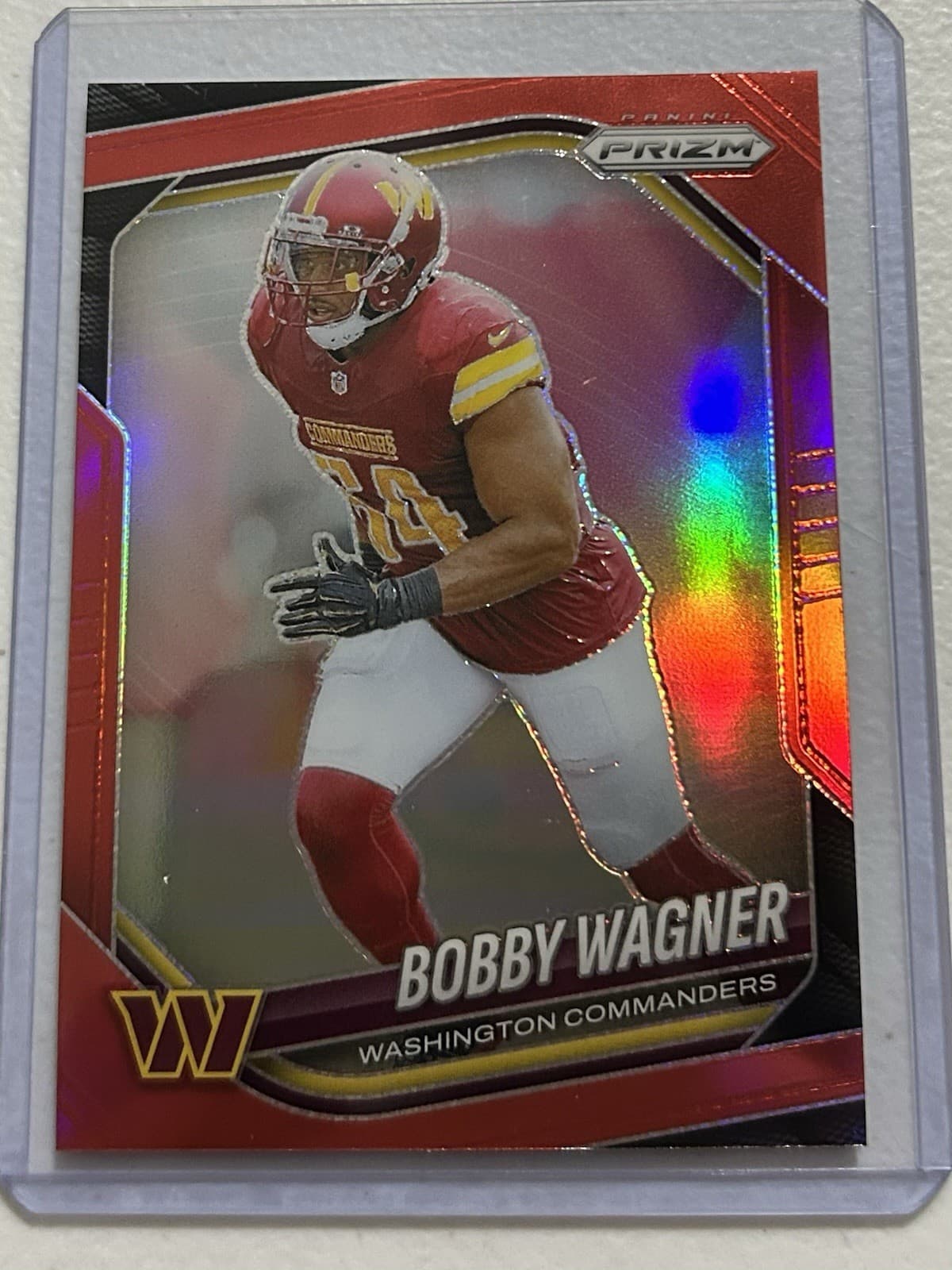 Bobby Wagner Red 2025 Panini Prizm 2025 Panini Prizm red