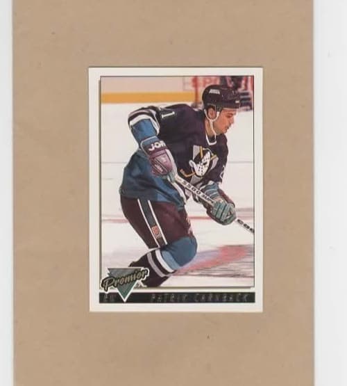 Patrik Carnback 1993 topps O-Pee-Chee Premier