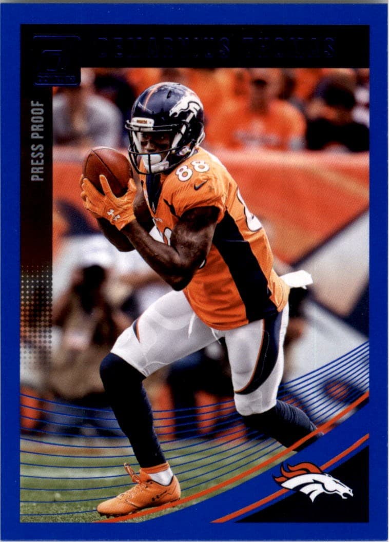 Press Proof Blue 2018 Donruss