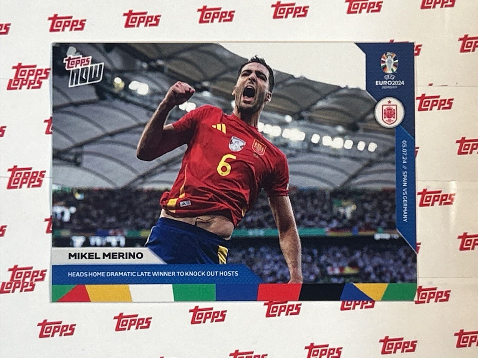 Mikel Merino 2024 Topps 2024 Topps