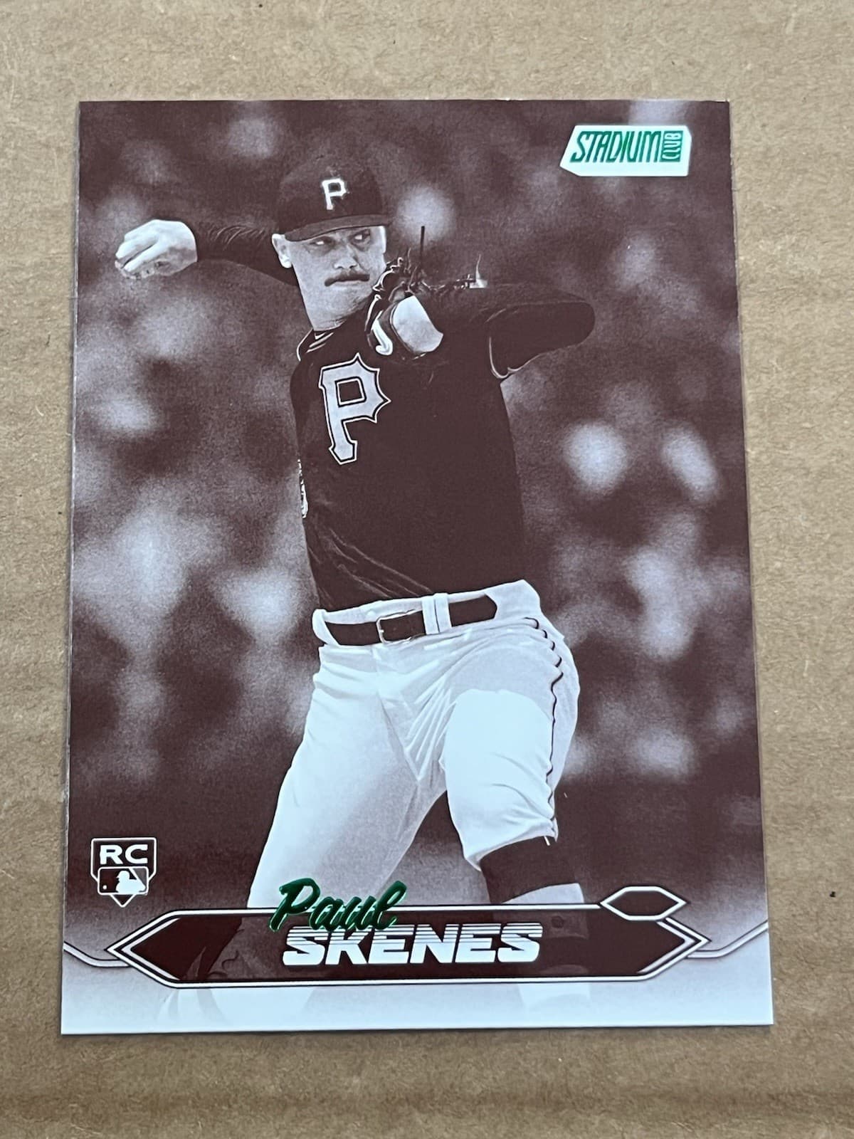 Green Foil Sepia 2024 Topps Stadium Club 2024 Topps Stadium Club