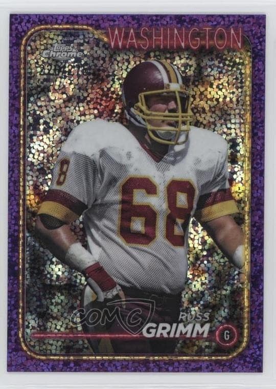 Russ Grimm trading card