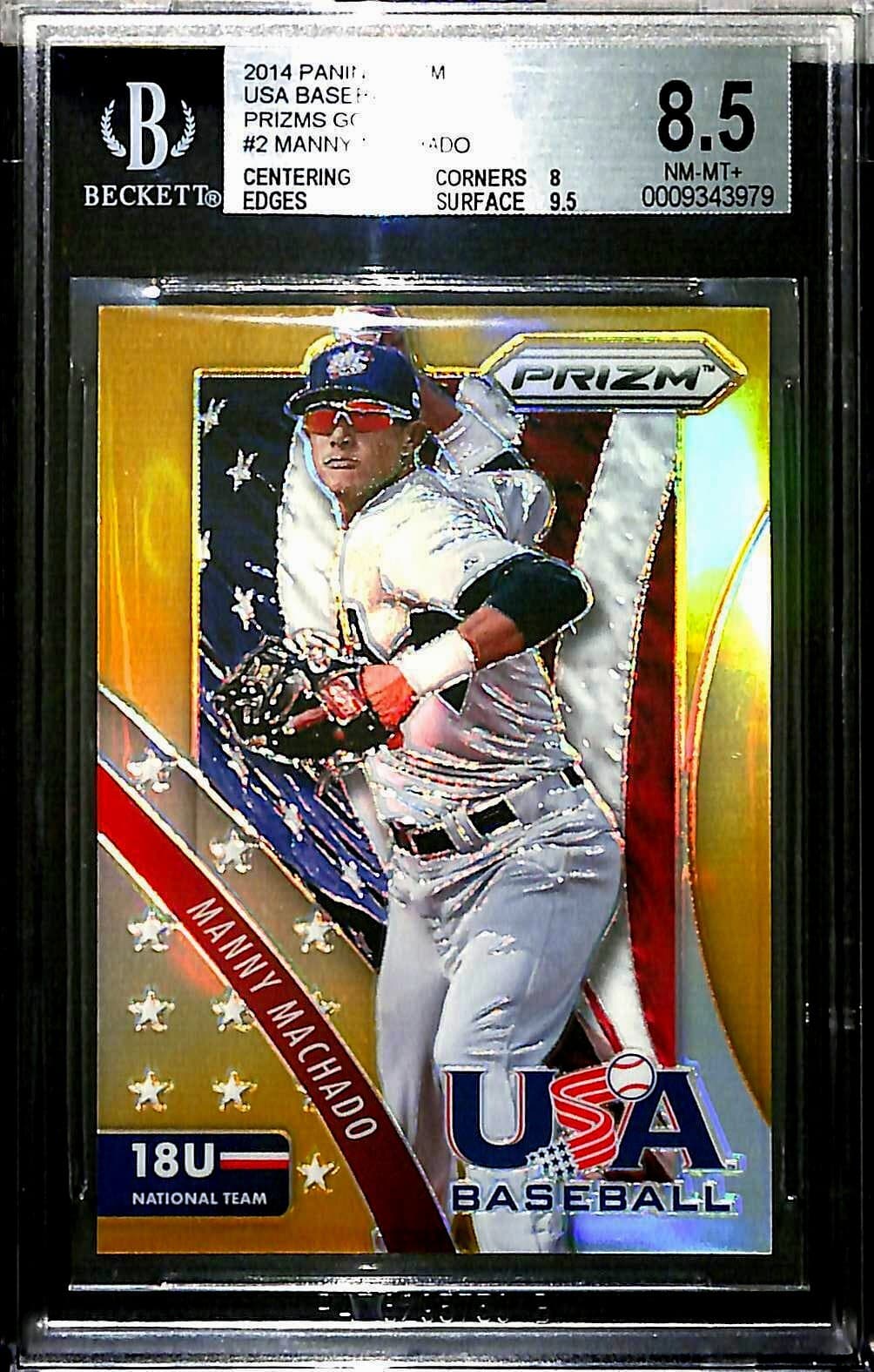 Baseball Gold Manny 2014 Panini Prizm