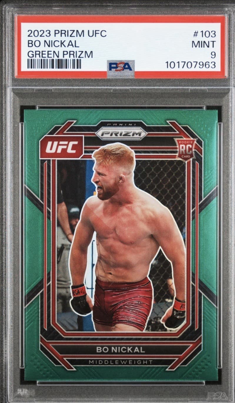 Bo Nickal trading card